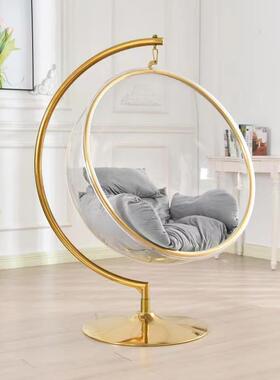 AEZ创意球网红泡泡椅庭篮半球吊家椅亚克力吊吊客厅吊椅太空椅卧