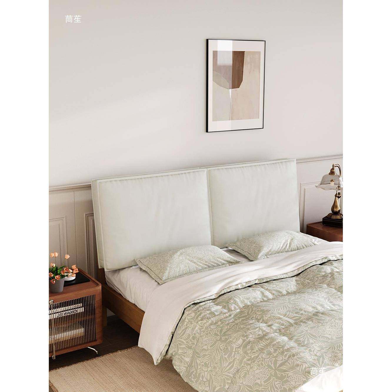 新款悬浮床豆块防tlznhu+h撞腐软主卧无床头靠背枕二合包一软可拆,居家布艺,抱枕被,淘宝优惠券,粉丝福利购,淘宝优惠卷