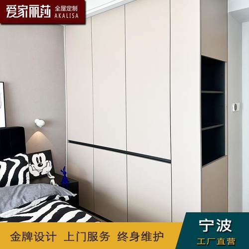 5V厂宁波全OSP屋定制家具工到顶衣柜整体衣橱柜爱帽间酒柜电视柜