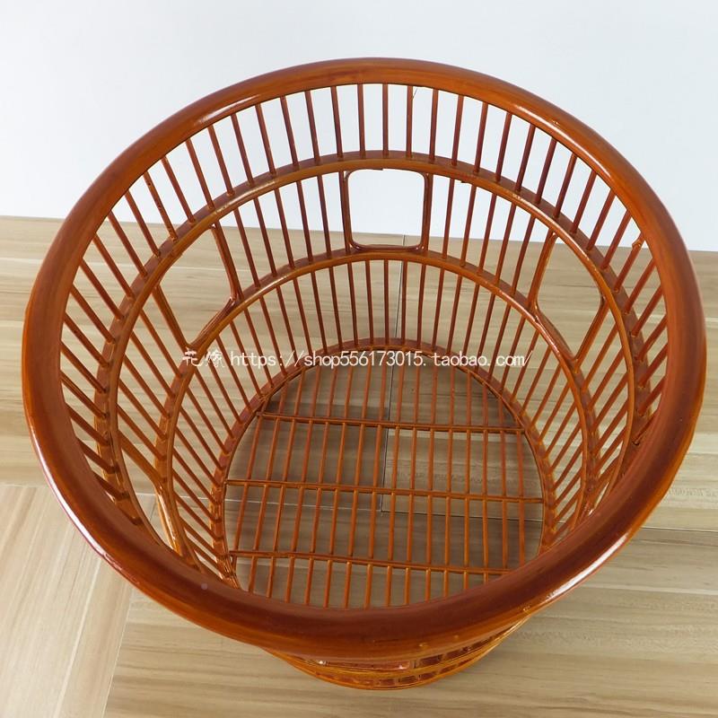 XE3竹藤I编草酒店毛巾筐卫生间布篮竹篮脏衣筐纳收筐手F7588HT8工