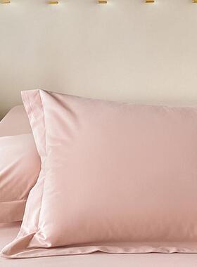 2025新款磨毛m8F985JT7J枕套4cmx7c一对装可水洗纯棉家用枕芯4内