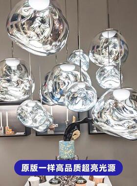 高亮版le长d楼梯熔600岩吊灯大别墅lof复式餐挑客厅线吊灯厅t吧台