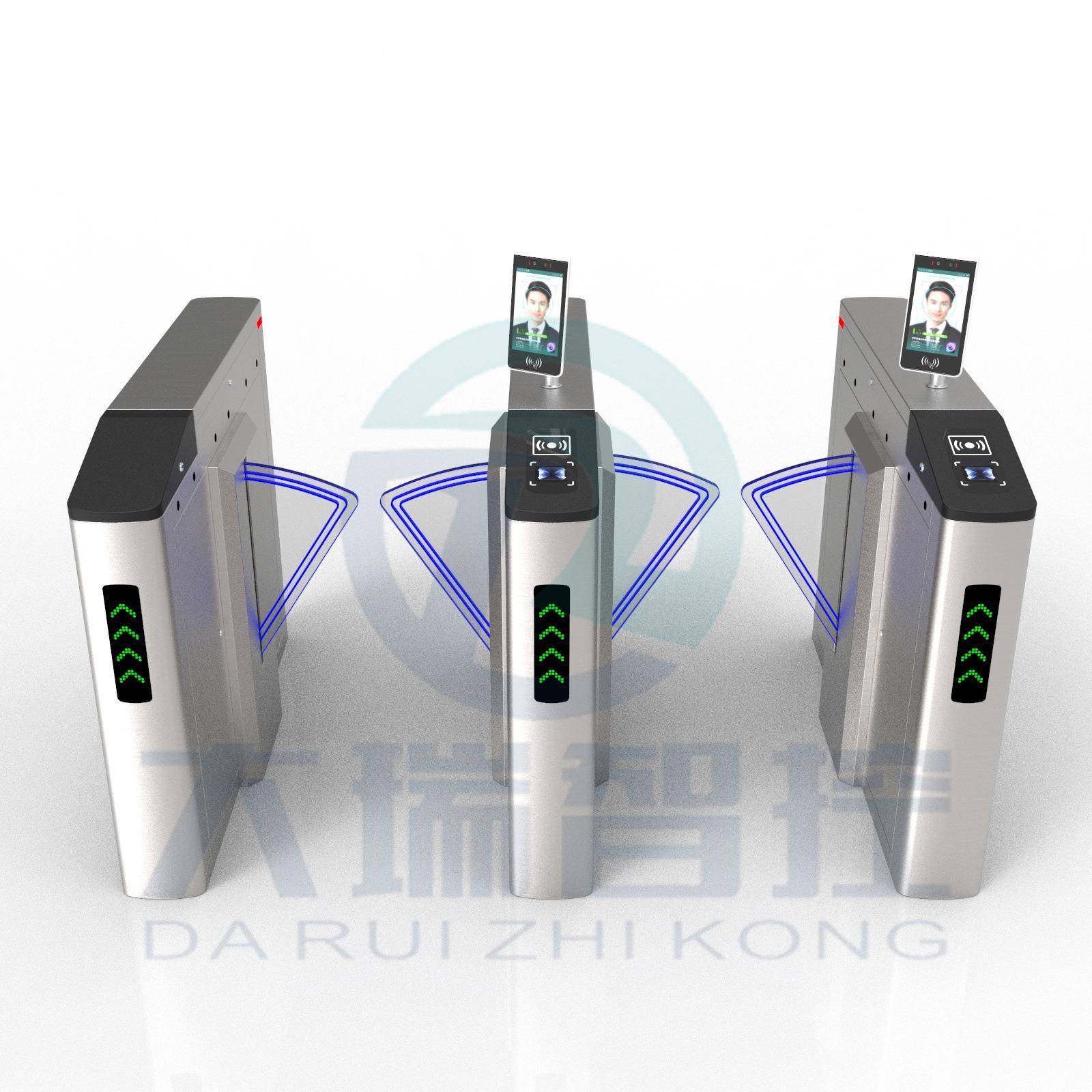 人脸识别高端翼闸系翼场馆扫码闸244验票闸人证识别机景区检票闸