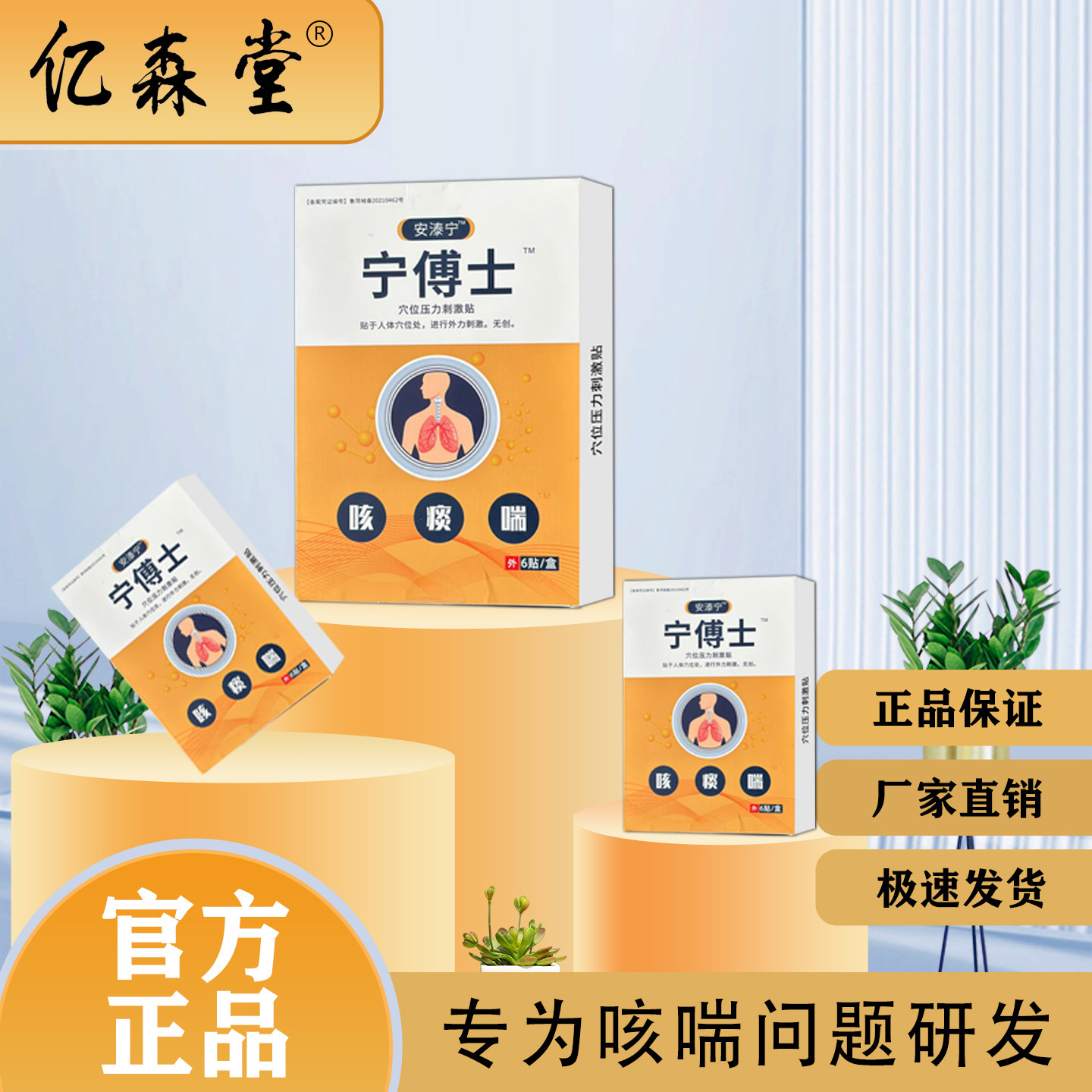 安溙宁宁傅士穴位磁疗贴