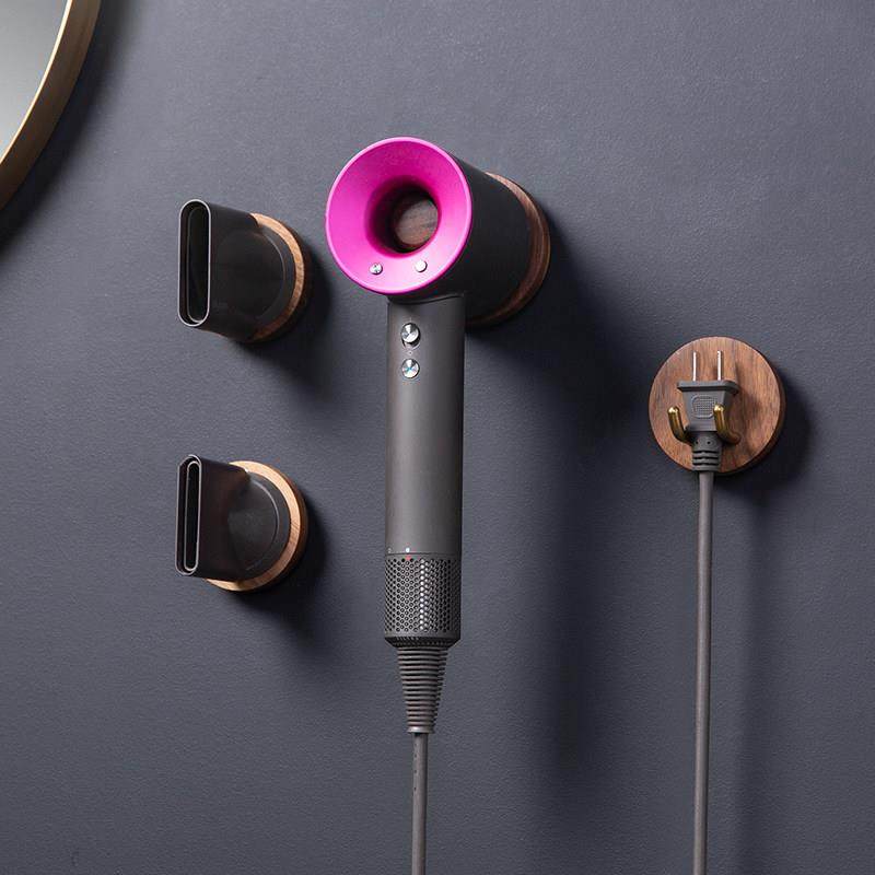 适用于戴森吹风机挂架、托架、储物架、吹风机储物架、壁挂、无冲