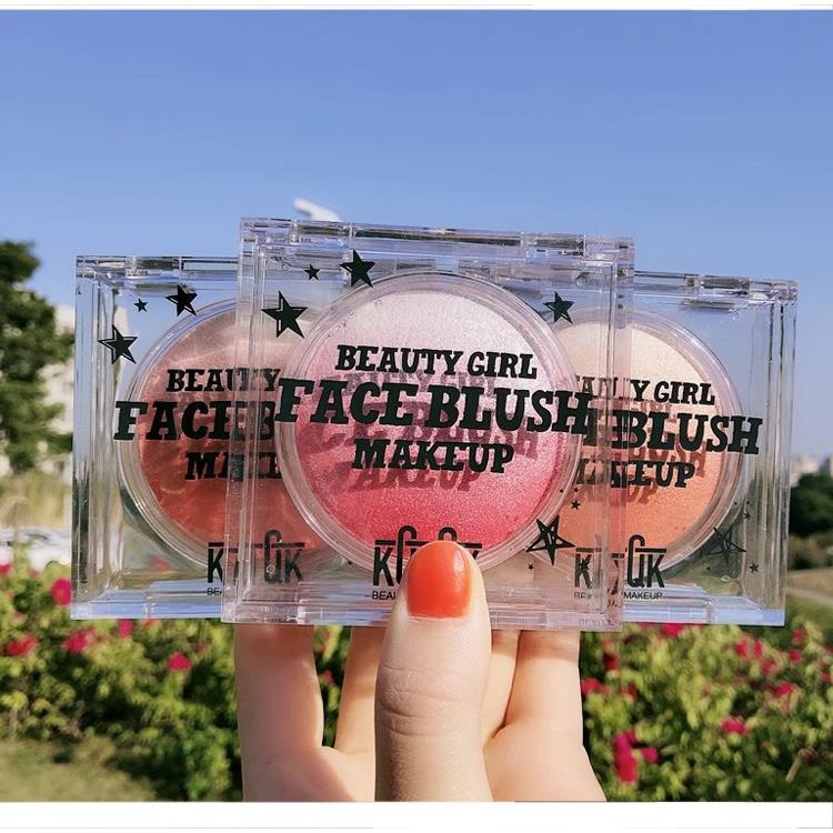 李佳琪推荐腮红高光一体盘闪粉烘焙鸡蛋裸妆自然渐变腮红眼影两用