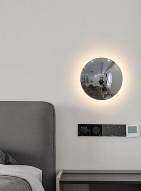 现代简约卧室灯充电圆款形高级感触代摸免布壁73288线装饰墙床头