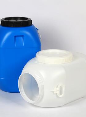 加塑厚50级L塑料桶品化工桶蓝色黑盖食酵素桶白色料储水RBK桶化工