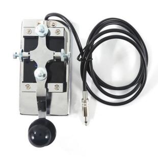 常熟K4重型电键摩斯码电键3插.5mm/6.5mm头CW短电波无NDN键线电台