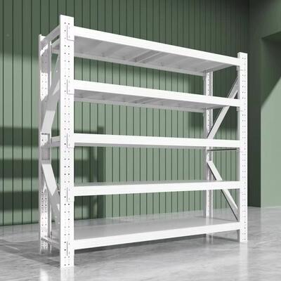 仓储货架置物多层落地超市示架仓AJM82547架库用家收展纳架轻中型