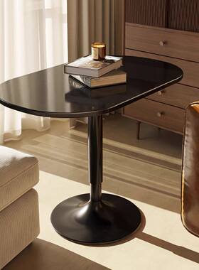 现代简约电脑桌茶几边几桌可多用升降旋转卧客室厅桌床CTK边电脑