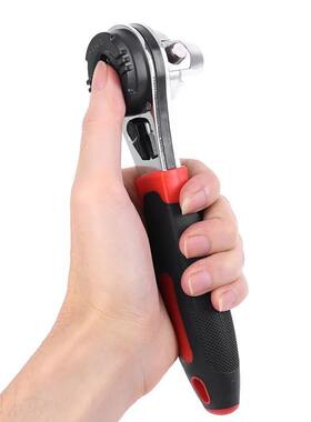 6-22多MM可调棘轮扳手功能ISD活动开口扳手手扳节手动工具