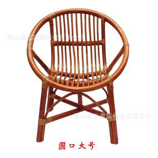 工厂030真藤小藤椅藤编用阳台外单家靠背休闲椅手工藤编户人椅