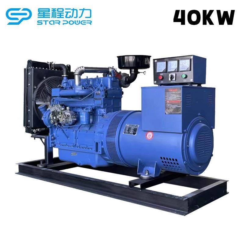40K三W潍坊柴油发电机大功SP-40GF率静音0相电30/50/10//150/2003