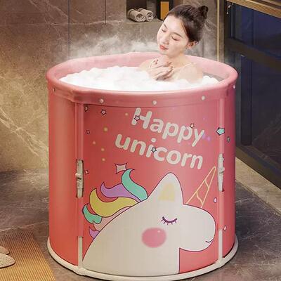 折叠浴桶成2186速人款免安装自澡动加热一秒澡开家用洗桶儿童大号