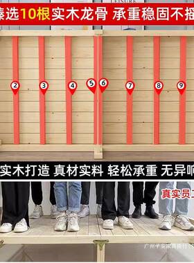 实木折叠床家1用NER单人床.m租房儿童双2人床成人午睡办公室简易