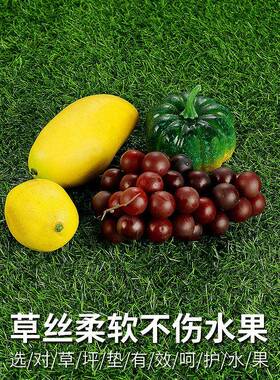 仿真草坪地毯塑假草水果垫户外NZE人料造球场草坪幼儿皮园绿色铺