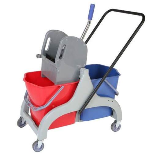 46双桶榨水车拖把桶商用布车地拖墩清洁车挤水L车柞桶569水车