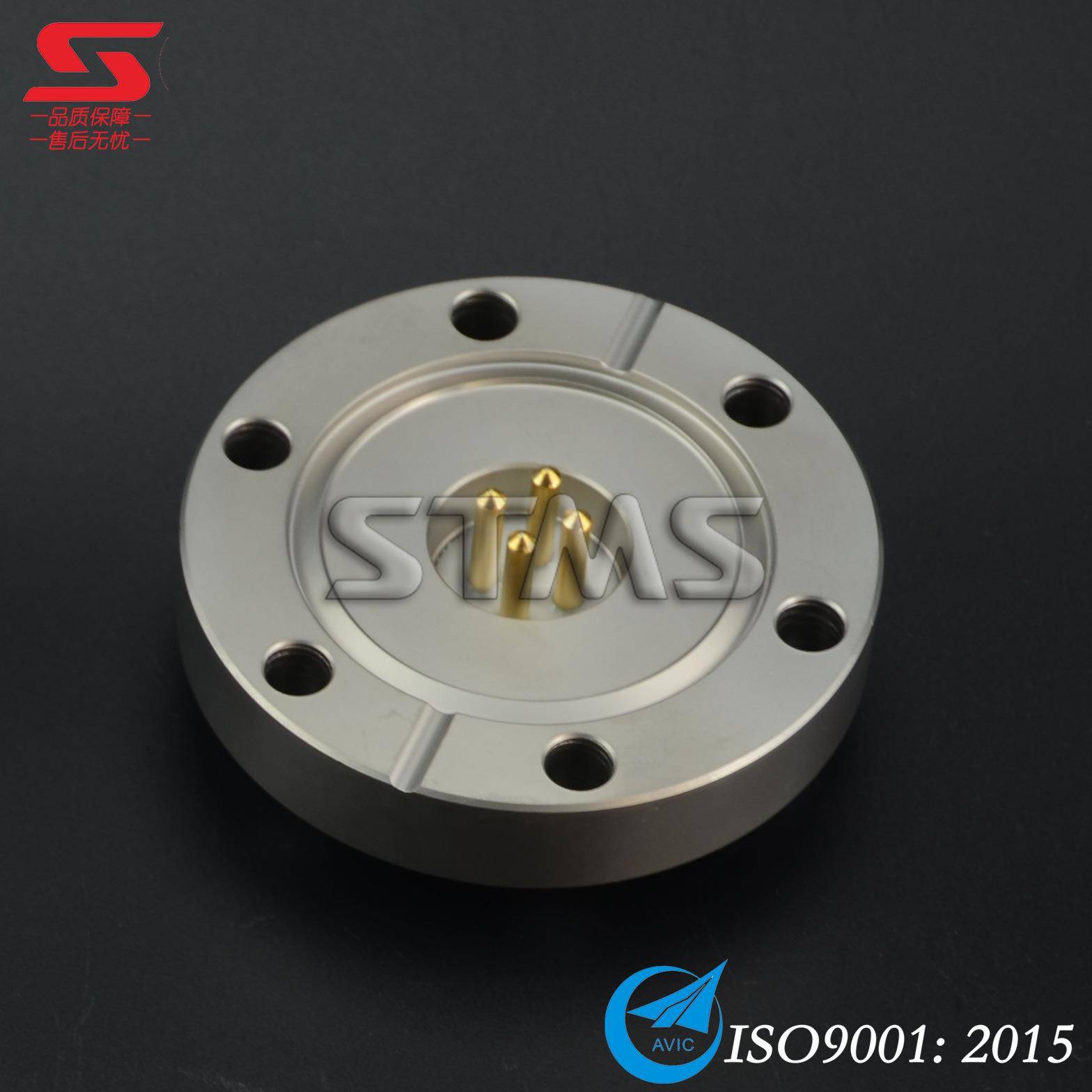 4芯30A真空电极法兰CF高真电极天鹭莱SMSCF35J4E电T空真超空连接