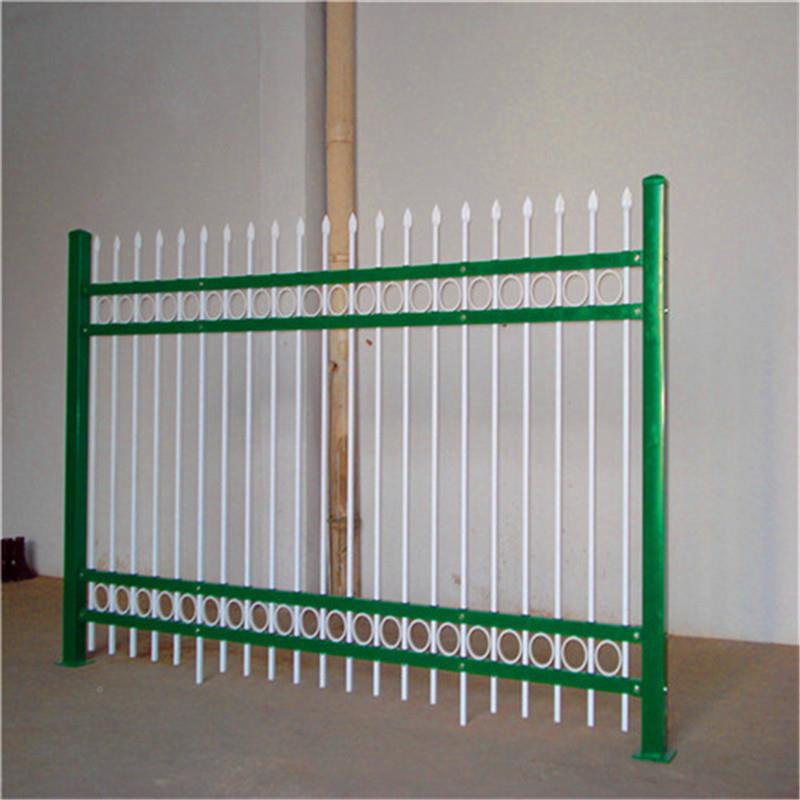 直销1.2米1.锌钢围护栏护成别墅院墙都栅栏铁艺栏小区墙锌钢护栏