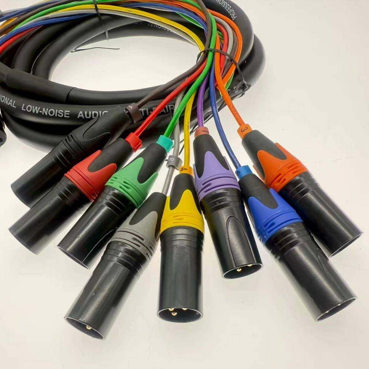 8路多线芯话筒灯线调音台功放卡连接861多通道信侬号缆8芯舞台光,电子/电工,视频线,淘宝优惠券,粉丝福利购,淘宝优惠卷