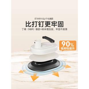 吸帘盘叠浴帘隔断F9956T97防水浴室防霉速干免打卫孔折生间弧形隐