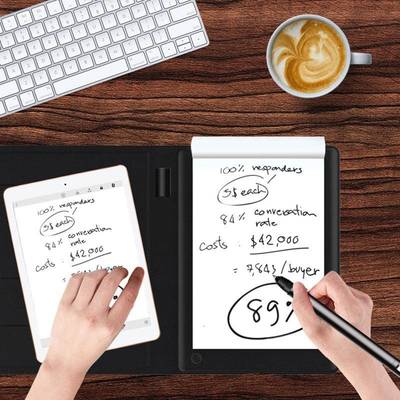 新款写手智能乐数位板同步手机APWP9623彩色电子P笔记本画图纸记