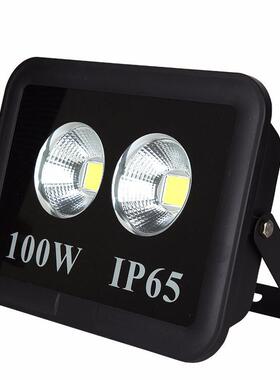 LED聚光投光灯告户外1灯50W200300W400W招牌广灯工A27程灯防W水