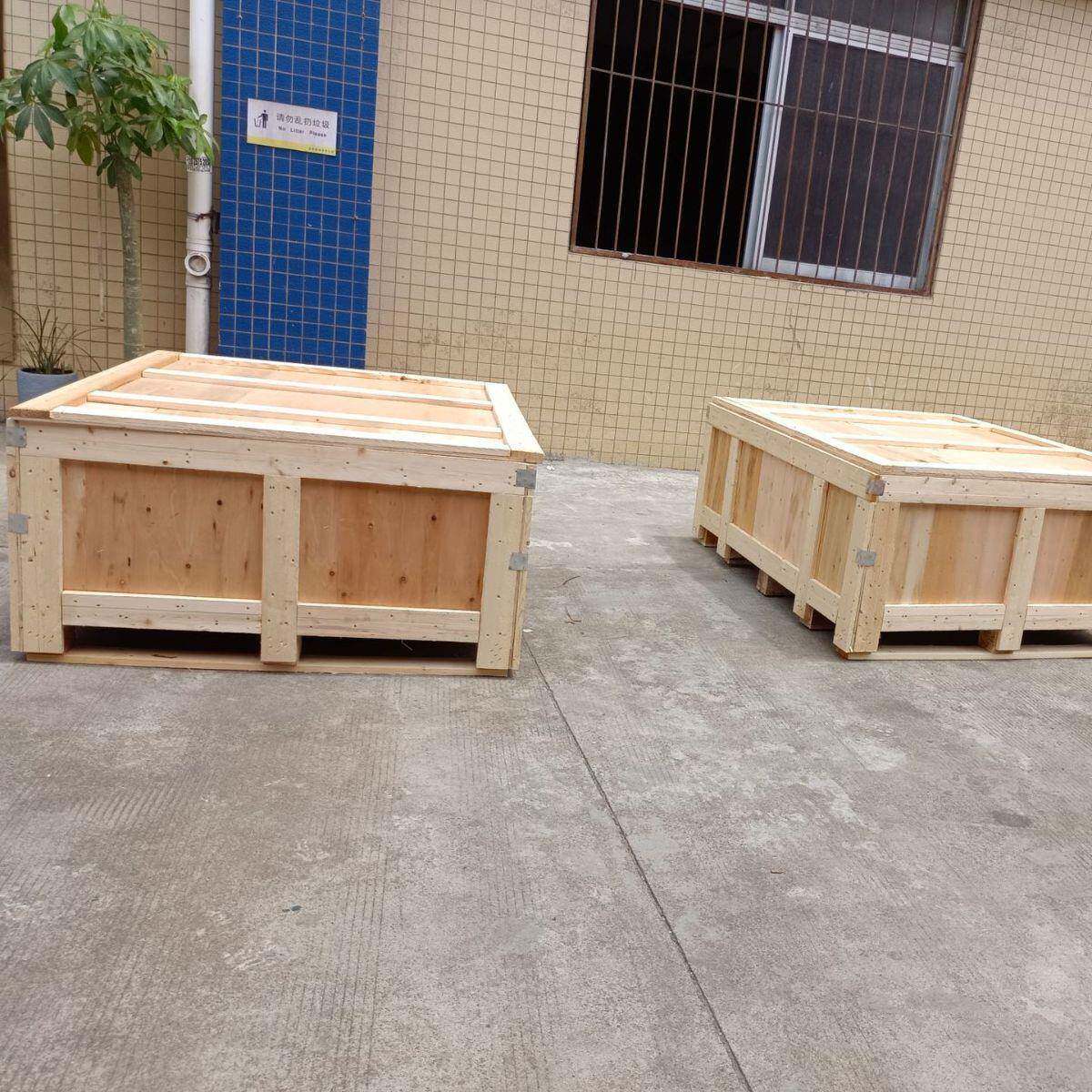 工厂物免包装木箱熏蒸木箱胶合周板包装运输木箱流转实箱抗压木包