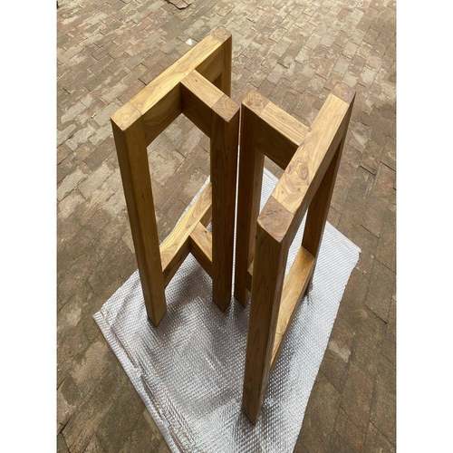 my实木桌腿桌BDM脚大桌架餐桌腿木质木脚方形架家用老榆子架板桌