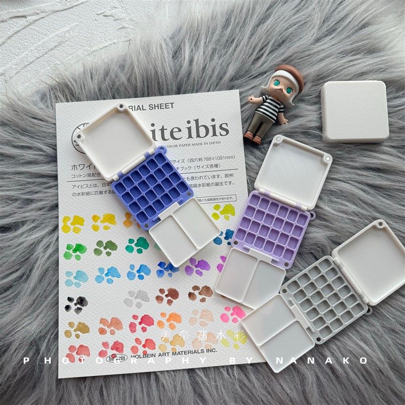 方糕水彩盒 水彩颜料分装盒3d打印个人定制水彩颜料收纳颜料盒,文具电教/文化用品/商务用品,水彩颜料,淘宝优惠券,粉丝福利购,淘宝优惠卷