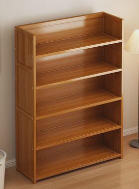 书架书柜物架童落地层靠FXI墙儿放置书收纳架大容量结实防尘多储