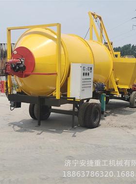 牵安引路式面修补沥5青搅拌罐1.方3方5方沥青拌合WMD机捷重工