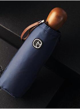 OLYCT折口袋伞纯色8骨折叠伞五40T无胶防晒遮阳伞0ORS晴A雨两用伞