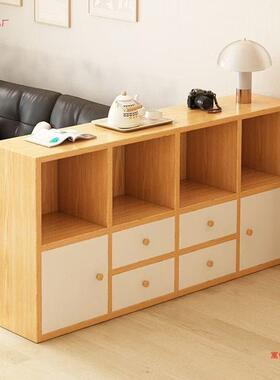 储物厅柜客沙发边柜柜卧室置床头柜收纳柜物实斗木板MFK芯书柜抽