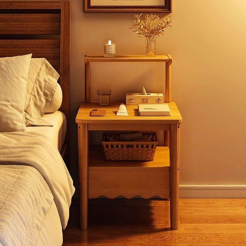 室纯实木床头柜XIE家用新卧简约现代置物架收柜纳款床边收纳柜子,住宅家具,其它柜类,淘宝优惠券,粉丝福利购,淘宝优惠卷