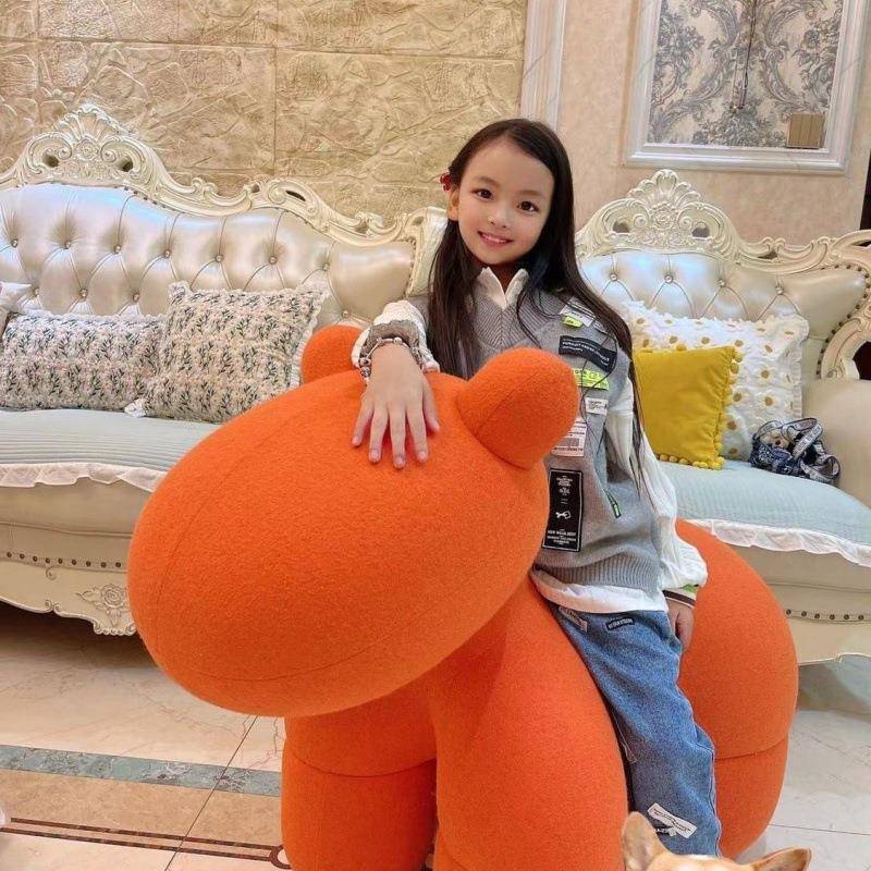 小马椅可爱椅子客童厅动凳物凳子个性儿坐卡通造型Z1199892一体网