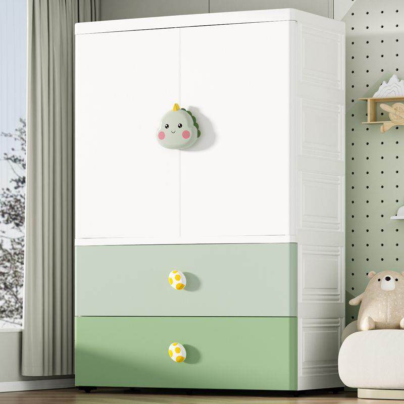 塑料加特大宝厚童衣柜家用双开门收纳柜宝小衣橱婴儿衣服儿YEA储,住宅家具,儿童衣柜,淘宝优惠券,粉丝福利购,淘宝优惠卷