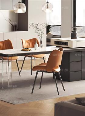 板岛台餐桌一岩体吧台中古风悬浮VSQ高端可伸缩中倒台小户4型022