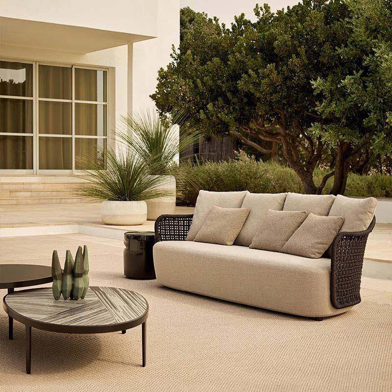 约风格户外绳沙发庭院阳台防水简编防晒民休闲宿花园阳台92413沙,住宅家具,户外沙发,淘宝优惠券,粉丝福利购,淘宝优惠卷