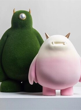 简约现代卡通猿梦精灵摆件家居客厅电视柜儿童房艺术装饰品