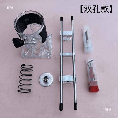 木门锁舌开tlzn%hu+孔器修边机模孔具工木锁框鼻子框模门开槽工具