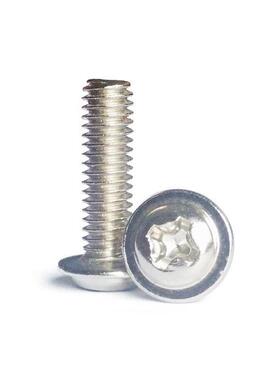 MQY镀十字圆头螺丝钉带垫螺栓机丝WM盘头带垫精密螺丝M2M5P2.M镍3