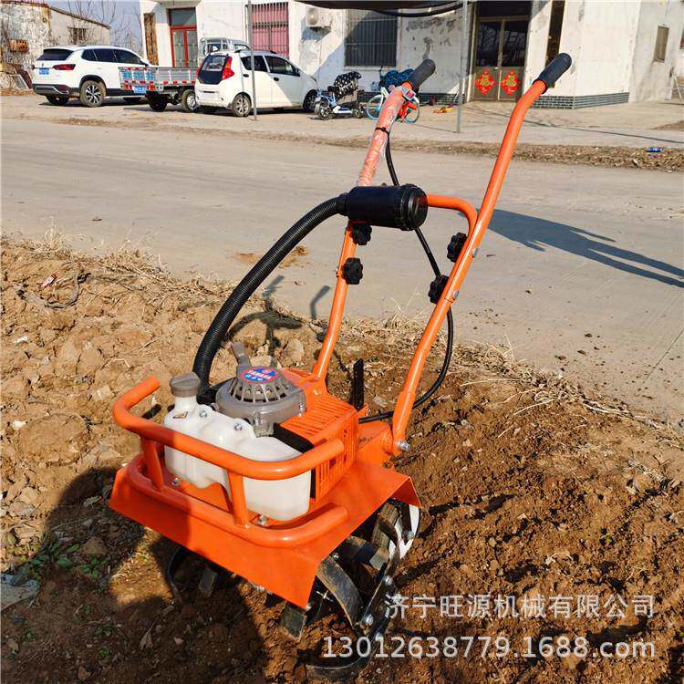 手犁扶柴油旋耕松FSR土机自走式农用草微耕机除小型汽油开沟地机