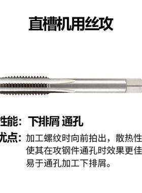 非标直槽锥攻M34M35M36M37MM38M394041M42X4.5M/4/3/丝无品牌/2/1