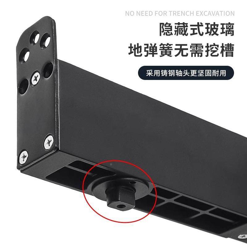 开木门地弹簧免挖坑90门度定位有框免槽藏式缓冲定位木隐门地免挖