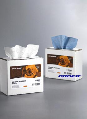 抽拭盒取式/装蓝色擦纸PX-3331B吸油纸工业用擦拭布多途油污擦油