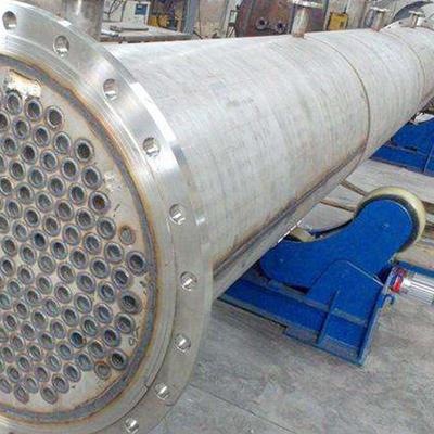 列管卧换热器生式产不锈钢间壁式气定制体冷却交器无锡热换器