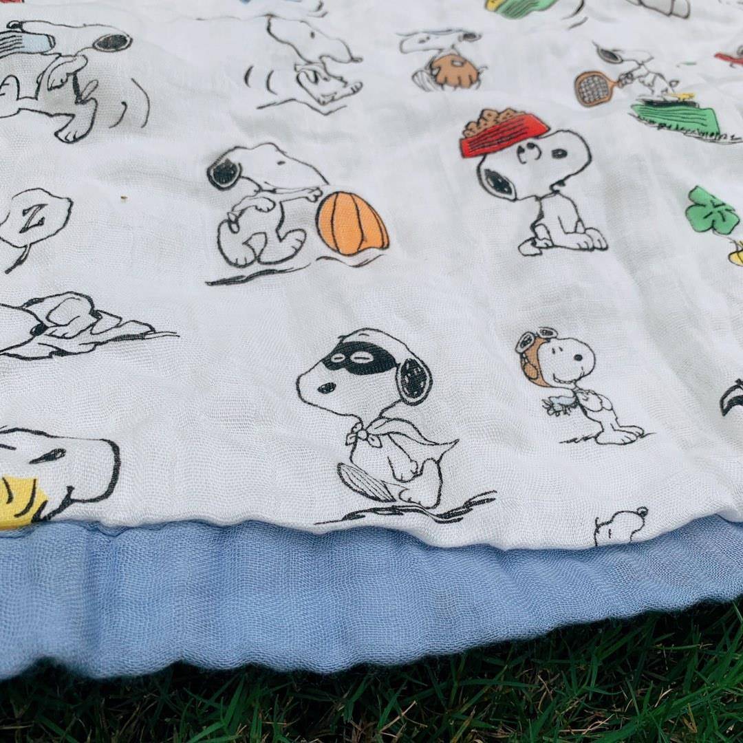 夏纤维面料竹六层纱布柔毯软沙发无数办BOB公室午盛睡小盖毯