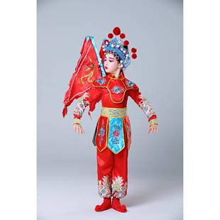 正品九届旦小荷第风采刀马演出服儿童花木兰桂英戏曲穆京豫剧舞蹈